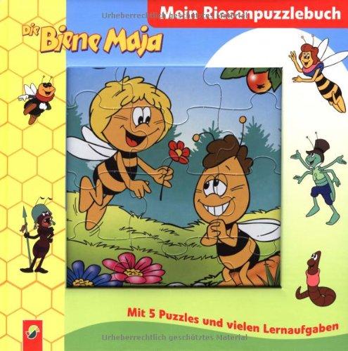 Maya l'abeille : mon grand livre puzzle