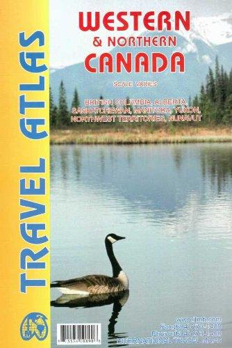 AA Western and Northern Canada: Travel Atlas. Scale Varies