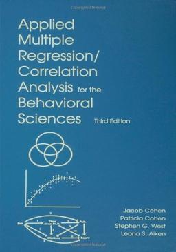 Applied Multiple Regression/Correlation Analysis for the Behavioral Sciences