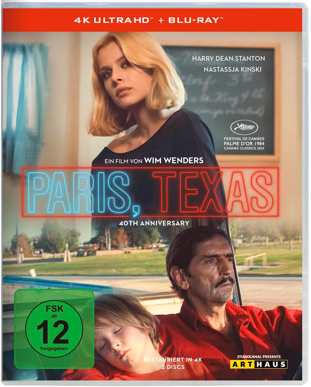 Paris, Texas - 40th Anniversary Edition (4K-UHD+Blu-ray)