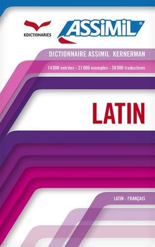 Dictionnaire latin-français, français-latin