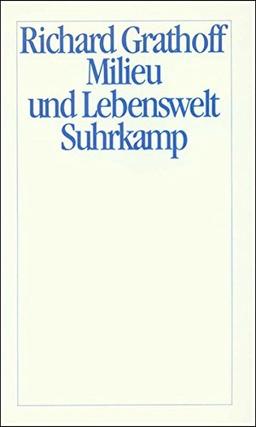 Milieu und Lebenswelt: Einführung in die phänomenologische Soziologie und die sozialphänomenologische Forschung