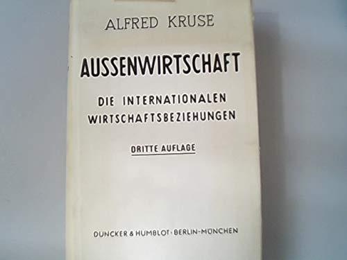 Aussenwirtschaft : die internationalen Wirtschaftsbeziehungen.