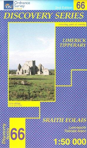 Irish Discovery Series 66. Limerick, Tipperary 1 : 50 000