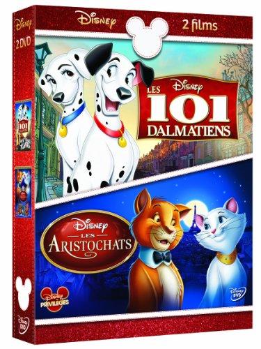 Coffret les 101 dalmatiens ; les aristochats [FR Import]