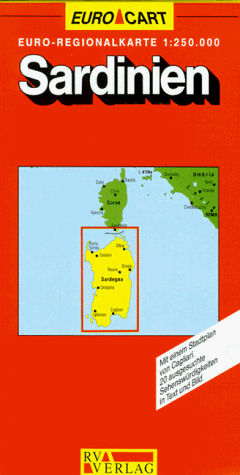 Italien 7. Sardinien 1 : 250 000. RV Euro Cart (European maps)