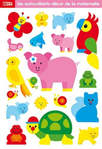 Autocollants Decor Maternelle Cochon - Tortue