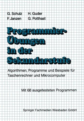 Programmierübungen in der Sekundarstufe