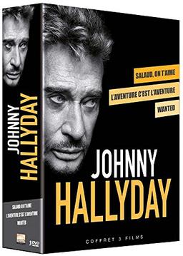 Coffret johnny hallyday : wanted ; salaud on t'aime ; l'aventure c'est l'aventure [FR Import]