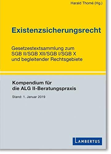 Existenzsicherungsrecht: SGB II/SGB XII/SGB I/SGB X und begleitende Rechtsgebiete - Für die Beratungspraxis