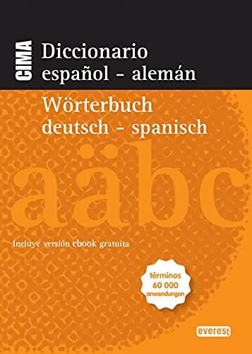 Diccionario Nuevo Cima español-alemán = Wörterbuch alemán-español : términos 60000 anwendungen: Incluye versión ebook gratuita. Términos 60 000 anwendungen (Diccionarios bilingües)