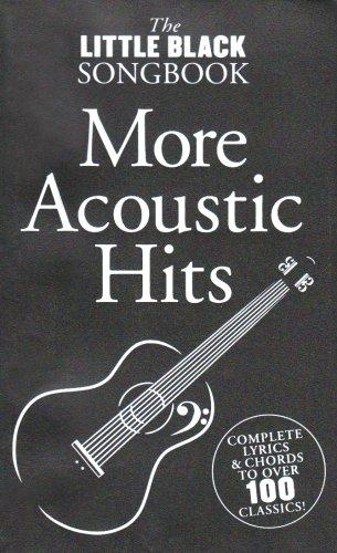 The Little Black Songbook More Acoustic Hits Gtr