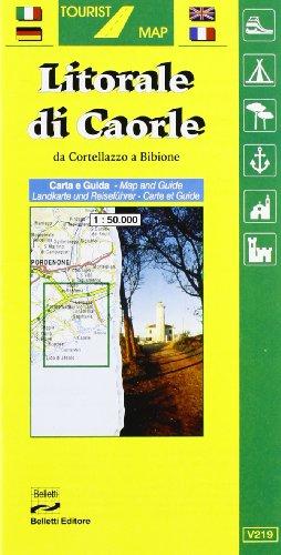 Litorale di Caorle 1:50.000 (Tourist map)