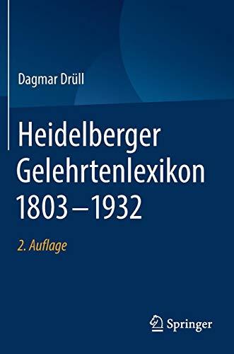 Heidelberger Gelehrtenlexikon 1803–1932