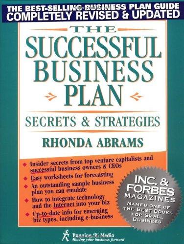 The Successful Business Plan: Secrets and Strategies (Successful Business Plan Secrets and Strategies, 3rd ed)