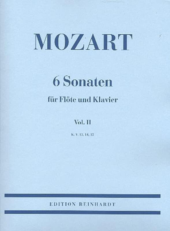 (Sonaten, Flöte und Klavier) Sechs Sonaten für Flöte und Klavier, in 2 Vol., Vol.2