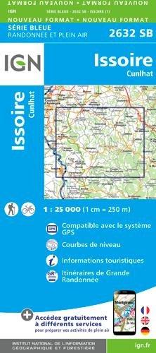 Issoire Cunlhat 1 : 25 000