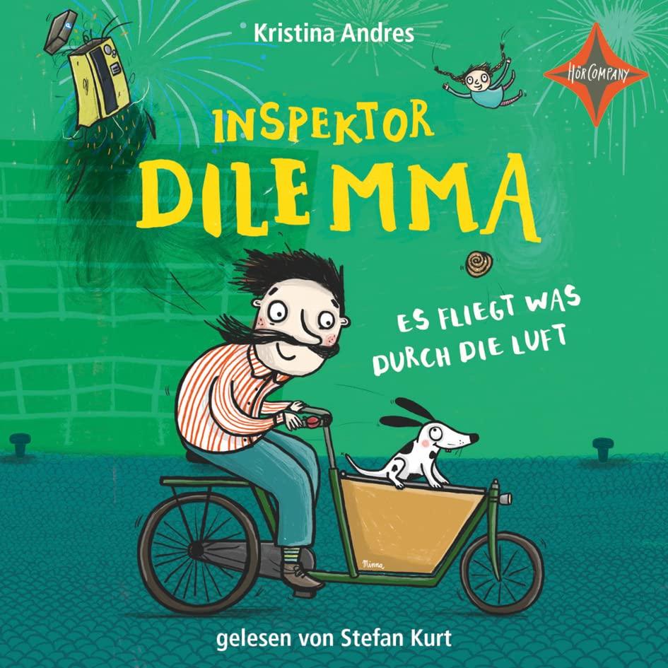 Inspektor Dilemma: Es fliegt was durch die Luft. Sprecher: Stefan Kurt. 2 CD. Laufzeit 2 Std. 35 Min.