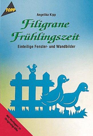 Filigrane Frühlingszeit. Einteilige Fenster- und Wandbilder.