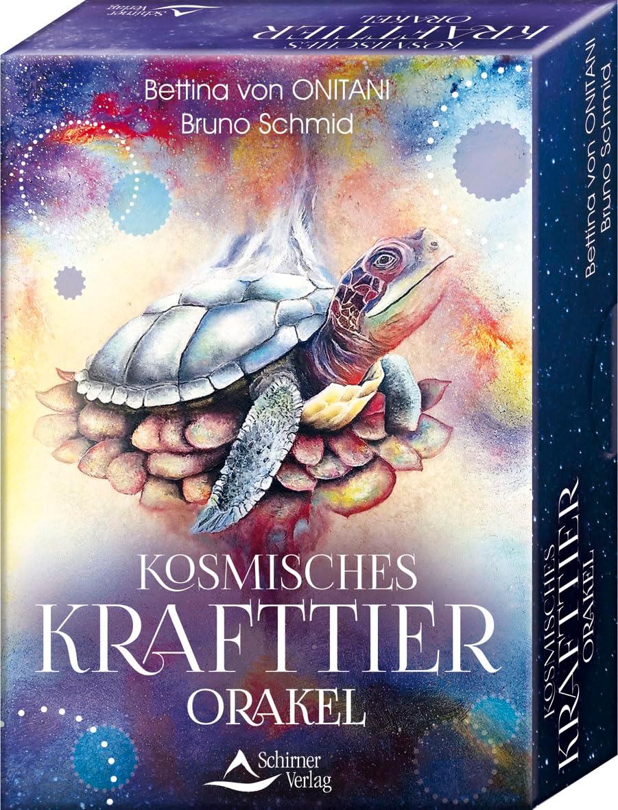 Kosmisches Krafttier-Orakel: - Set mit Buch und 44 Karten