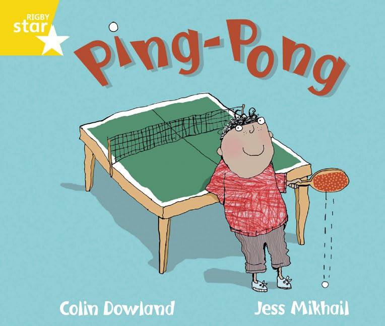 Rigby Star Guided Phonic Opportunity Readers Yellow: Ping Pong (Star Phonics Opportunity Readers)