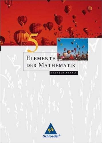 Elemente der Mathematik SI - Ausgabe 2008 für Sachsen-Anhalt: Schülerband 5