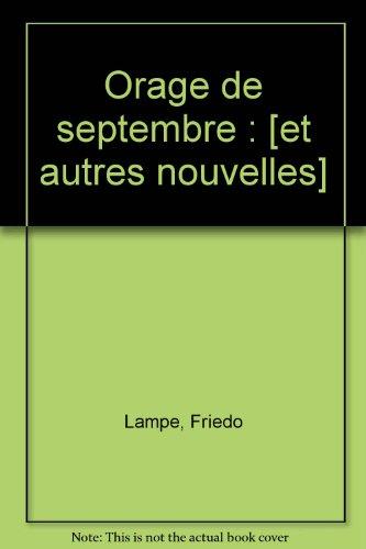 Orage de septembre : [et autres nouvelles] (Domaine Etrange)