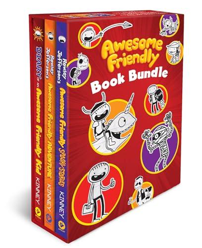 Awesome Friendly 3-Book Hardcover Gift Set: Diary of an Awesome Friendly Kid, Rowley Jefferson’s Awesome Friendly Adventure, and Rowley Jefferson’s ... Stories (The Awesome Friendly Kid Series)