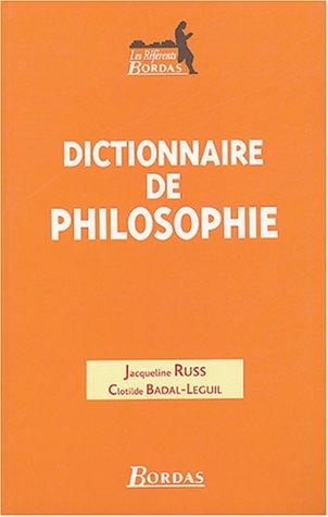 Dictionnaire de philosophie