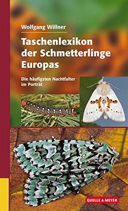 Taschenlexikon der Schmetterlinge Europas: Die häufigsten Nachtfalter im Porträt