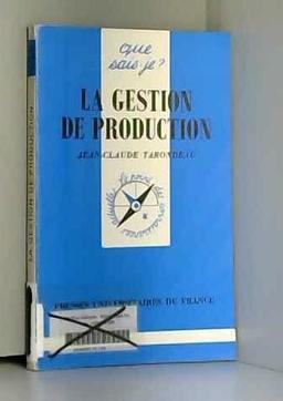 La gestion de production