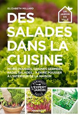 Des salades dans la cuisine : micro-pousses, graines germées, radis, salades... à faire pousser à l'intérieur de la maison