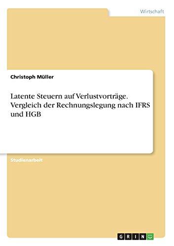 Latente Steuern auf Verlustvorträge. Vergleich der Rechnungslegung nach IFRS und HGB