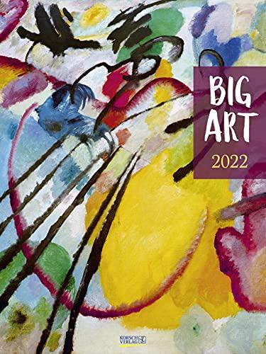 Big ART 2022: Großer Kunstkalender mit extragroßen Bildern. Edler Wandkalender mit Werken des Impressionismus und Klassischer Moderne. Kunst Gallery Format: 48x64 cm