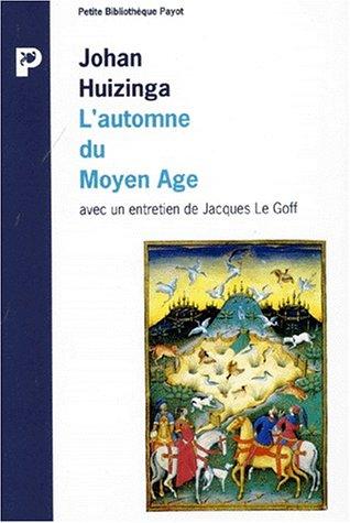 L'Automne du Moyen Age