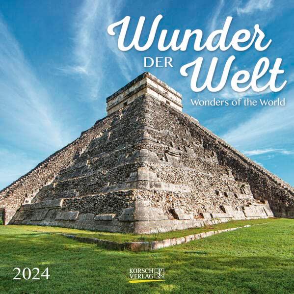 Wunder der Welt 2024: Broschürenkalender mit Ferienterminen. Entdecke die Landschaften der Erde. 30 x 30 cm - Wandkalender