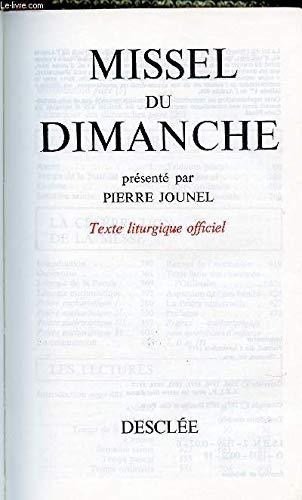 Missel du Dimanche - Texte liturgique officiel