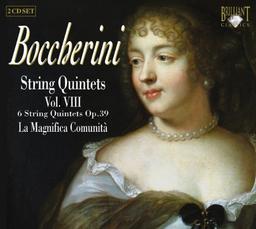 Boccerini: String Quintets Vol. VIII opus 39 with double bass