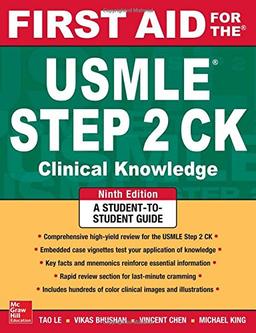 First Aid for the USMLE Step 2 CK (First Aid USMLE)