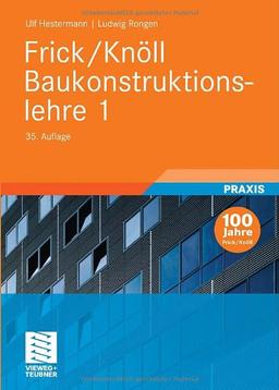 Frick/Knöll Baukonstruktionslehre 1