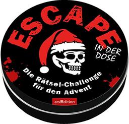 Escape-Adventskalender in der Dose: Die Rätsel-Challenge für den Advent | 24 spannende Rätsel für jeden Tag bis Weihnachten