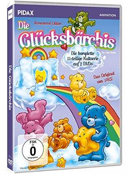 Die Glücksbärchis - 11 teilige Kinder und Kultserie von 1985 (80er) + Bonusfolgen - Remastered Edition - OT: The Care Bears (Pidax Animation)