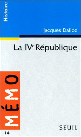 La IVe République