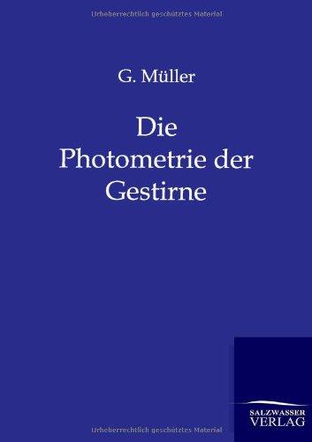 Die Photometrie der Gestirne