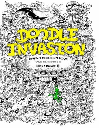 Doodle Invasion: Zifflin's Coloring Book