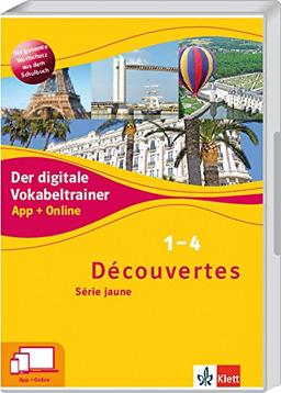 Découvertes - Série jaune, .1-4 : Der digitale Vokabeltrainer, App + Online, Produktcode