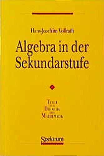 Algebra in der Sekundarstufe