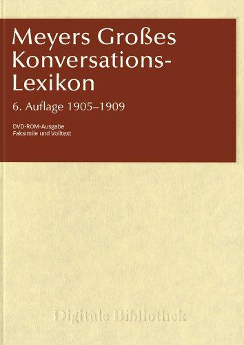 Digitale Bibliothek 100: Meyers Großes Konversations-Lexikon 1905-1909 (PC+MAC)