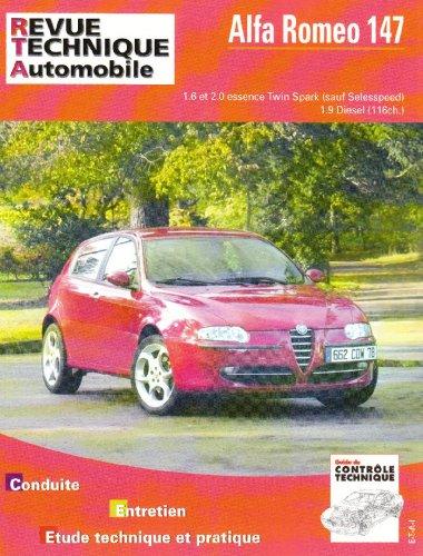 Revue technique automobile, n° 658.1. Alfa Romeo 147 essence/diesel