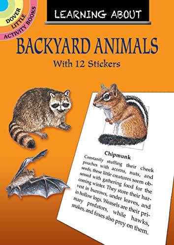 STICKER BK-LEARNING ABT BACKYA (Dover Little Activity Books)